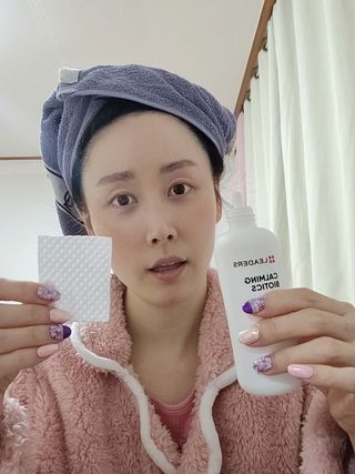 리더스코스메틱 리더스 카밍 바이오틱스 에센스 워터 — 4점을 준 리뷰어가 2021년 2월 올린 사용 사진