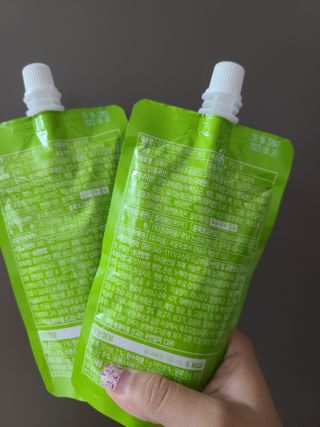 [이롬] 오크라 마시는 뷰티드링크 100mL x 20입 — 5점을 준 리뷰어가 2022년 9월 올린 사용 사진