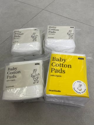 디어엘로디 프리미엄 유기농 유아 솜티슈 40매 3Pack +60매 1Pack 혼합형 — 5점을 준 리뷰어가 2021년 4월 올린 사용 사진