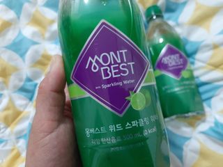 몽베스트 Montbest with Sparkling water Lime20병 — 5점을 준 리뷰어가 2021년 10월 올린 사용 사진