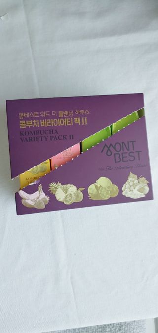 [몽베스트] 위드 더 블랜딩 하우스 콤부차 _ 버라이어티팩II — 5점을 준 리뷰어가 2024년 3월 올린 사용 사진