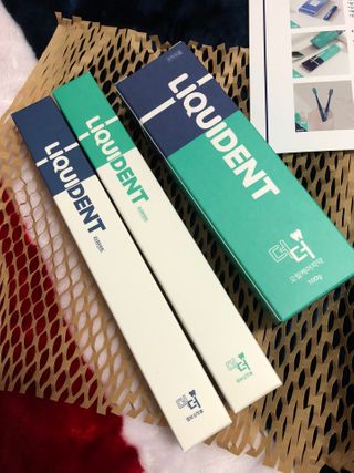 리퀴덴트 오랄케어 온가족용 리퀴덴트 더더 오랄케어 무불소 치약 + 임상시험완료 이중 미세 엠보싱 칫솔 올데이세트 — 4.5점을 준 리뷰어가 2020년 12월 올린 사용 사진