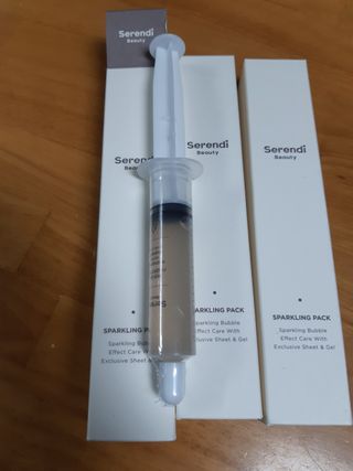 세렌디뷰티 스파클링팩 — 4점을 준 리뷰어가 2021년 3월 올린 사용 사진