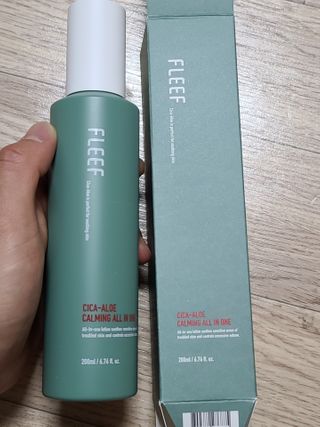 플리프 시카-알로에 카밍 올인원 200ml — 5점을 준 리뷰어가 2021년 2월 올린 사용 사진