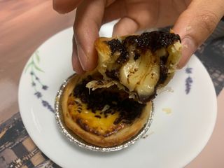 디앙뜨 포르투갈 에그타르트 오리지널 맛+패션후르츠+초콜릿타르트 맛 중 택1 — 5점을 준 리뷰어가 2021년 8월 올린 사용 사진