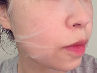 팜스테이 티트리 바이옴 카밍 마스크팩 — 5점을 준 리뷰어가 2022년 7월 올린 사용 사진