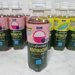 더그레잇티 콤부차 [매일유업] 더그레잇티 44kcal 콤부차 300ml *12개입 (오리지널 6개+베리리치 6개) — 5점을 준 리뷰어가 2023년 7월 올린 사용 사진