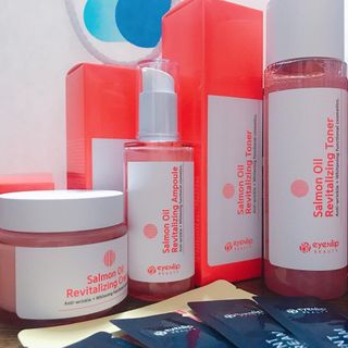 아이앤립 / EYENLIP 아이앤립 연어오일 리바이탈라이징 토너+앰플+크림 3종 세트 — 5점을 준 리뷰어가 2021년 8월 올린 사용 사진