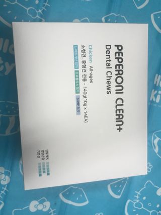 페페로니 클린플러스 덴탈치킨껌 10g x 14p — 5점을 준 리뷰어가 2021년 7월 올린 사용 사진