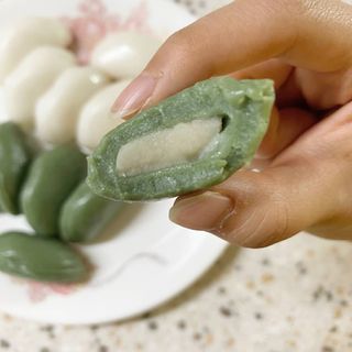 종로복떡방 레트로 3총사 바람떡 세트 — 5점을 준 리뷰어가 2021년 4월 올린 사용 사진