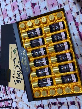 서울약사신협_프리미엄황삼골드_3.75g x 12환+75mgx12병 — 5점을 준 리뷰어가 2021년 1월 올린 사용 사진