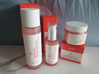 아이앤립 / EYENLIP 아이앤립 연어오일 리바이탈라이징 토너+앰플+크림 3종 세트 — 5점을 준 리뷰어가 2021년 6월 올린 사용 사진