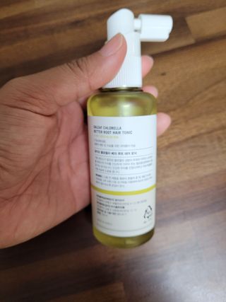 달리프 클로렐라 베러 루트 헤어토닉 100ml — 4점을 준 리뷰어가 2021년 4월 올린 사용 사진