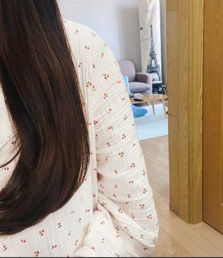 썸헤어 / SUMHAIR 썸헤어 실키 테라피 헤어 에센스 — 5점을 준 리뷰어가 2021년 4월 올린 사용 사진