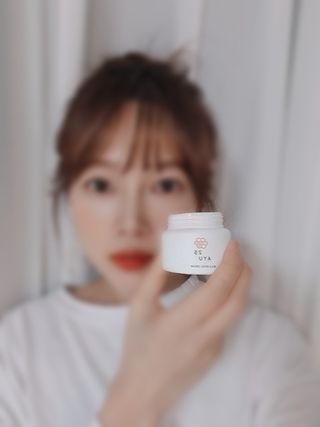 AYU25[아유트웬티파이브]다마스크로즈워터 베이스 천연 수분 촉촉 크림 — 5점을 준 리뷰어가 2021년 4월 올린 사용 사진
