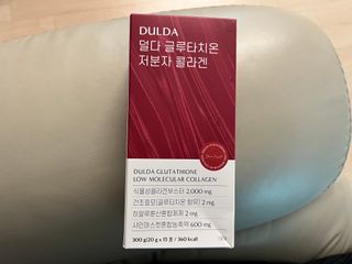[덜다] 글루타치온 저분자 콜라겐 (20g x 15포) — 5점을 준 리뷰어가 2023년 8월 올린 사용 사진