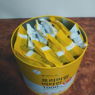 서울약사신협 프리미엄비타민C1000_2.5G x 100포 — 5점을 준 리뷰어가 2020년 12월 올린 사용 사진