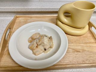 굽네몰 [굽네] 소스가 맛있는 닭가슴살 슬라이스 4종 — 5점을 준 리뷰어가 2021년 11월 올린 사용 사진