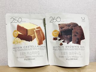 신상품) 딜라이트 프로젝트 프로틴  브라우니칩/ 카스테라칩 총 6EA — 5점을 준 리뷰어가 2022년 5월 올린 사용 사진