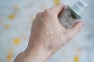 김정문알로에 큐어 큐어 알로에 리프레쉬 젤리 세럼, 큐어 알로에 하이드로 젤리 크림 — 4점을 준 리뷰어가 2021년 3월 올린 사용 사진