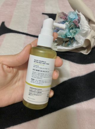 달리프 클로렐라 베러 루트 헤어토닉 100ml — 5점을 준 리뷰어가 2021년 4월 올린 사용 사진