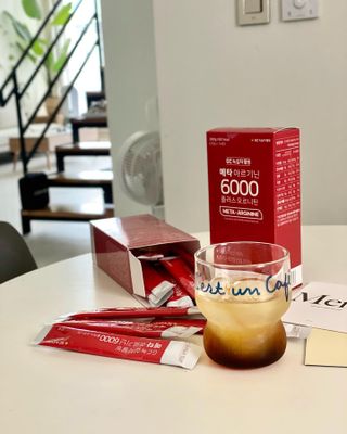 메타아르기닌 GC녹십자웰빙 메타 아르기닌 6000 플러스 오르니틴 — 5점을 준 리뷰어가 2022년 5월 올린 사용 사진