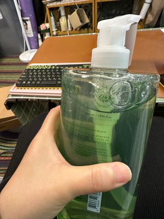 닥터시드 티트리 앤 라임 비건 지성케어 쿨 탈모 샴푸 (1000ml) — 5점을 준 리뷰어가 2024년 1월 올린 사용 사진