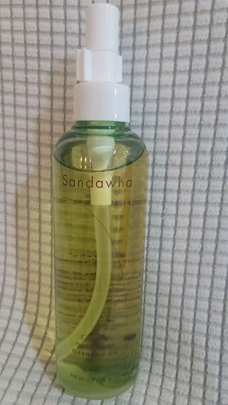 스킨큐어 산다화 순한 클렌징 동백 오일 200ml — 5점을 준 리뷰어가 2023년 6월 올린 사용 사진