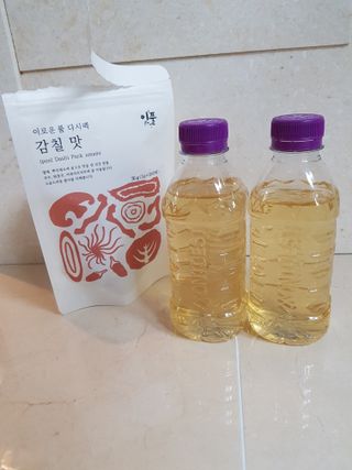 이풀 이로운풀 다시팩 3종세트(담백한맛, 감칠맛, 순한맛) — 5점을 준 리뷰어가 2022년 11월 올린 사용 사진