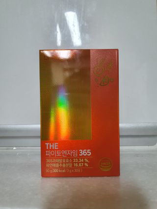 [닥터루템]맛있는 파인애플맛 과채효소 THE파이토엔자임365 1box (30포) — 3점을 준 리뷰어가 2022년 9월 올린 사용 사진