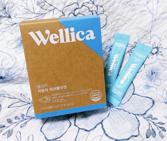 웰리카 저분자 피쉬 콜라겐 리뷰 사진