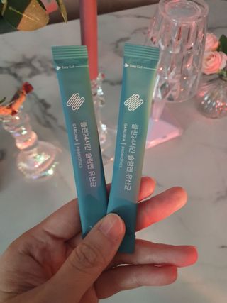 클린24시간 슬림앤유산균 1박스 (3.5g X 15포) — 5점을 준 리뷰어가 2022년 10월 올린 사용 사진