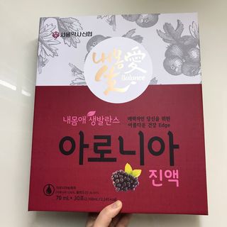 서울약사신협_내몸애생발란스아로니아_70ml x 30포 — 5점을 준 리뷰어가 2021년 7월 올린 사용 사진