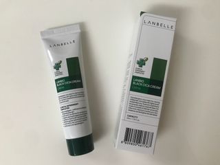 랑벨 랑바이오 블랙 시카 크림 50ml(블랙비 프로폴리스, 시카 4종, 판테놀 10 함유) — 5점을 준 리뷰어가 2022년 6월 올린 사용 사진