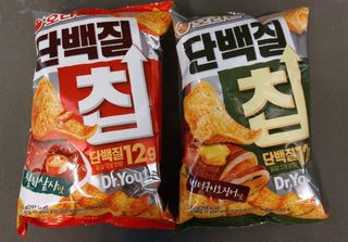 맛있게 채우는 단백질 12g, 닥터유 단백질칩 — 4.5점을 준 리뷰어가 2023년 12월 올린 사용 사진