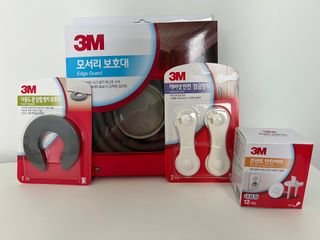 3M 유아안전 4종세트-전기소켓커버 + 모서리보호대 + 서랍안전잠금장치 + 문닫힘보호대 — 5점을 준 리뷰어가 2024년 5월 올린 사용 사진