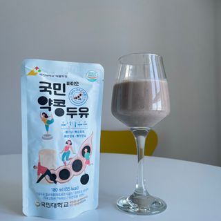 국민바이오 약콩두유 — 5점을 준 리뷰어가 2022년 5월 올린 사용 사진
