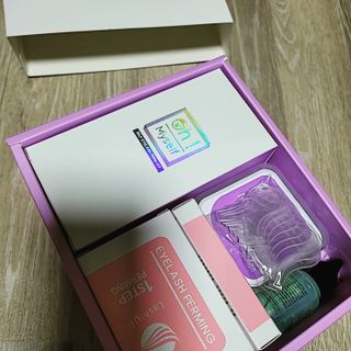 피비에스코리아 [오마이셀프] 셀프 속눈썹펌 키트 뷰러펌 파마 세트 — 1점을 준 리뷰어가 2022년 1월 올린 사용 사진
