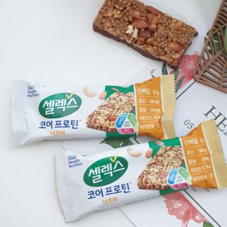 셀렉스스포츠 셀렉스 코어 프로틴 너츠바 50g 6개입 + Slim 25 스타터키트 — 5점을 준 리뷰어가 2021년 7월 올린 사용 사진