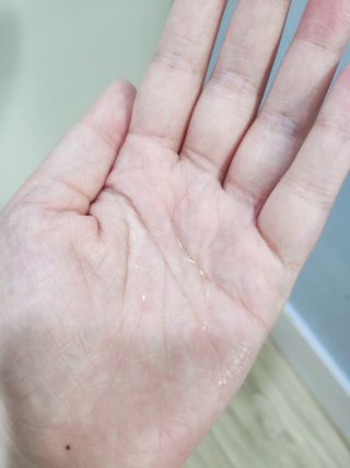 라쿰 북해도 헤어퍼퓸 (헤어에센스/오일) 100ml — 4점을 준 리뷰어가 2023년 4월 올린 사용 사진