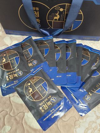 광동생활건강 [광동] 바르게 만든 녹용, 광동정녹청 — 5점을 준 리뷰어가 2021년 11월 올린 사용 사진