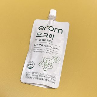 [이롬] 오크라 마시는 뷰티드링크 100mL x 20입 — 5점을 준 리뷰어가 2022년 7월 올린 사용 사진