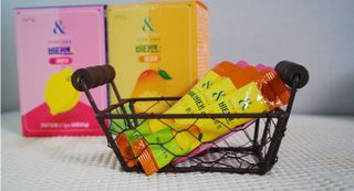 비타앤C 레몬맛, 망고맛 — 5점을 준 리뷰어가 2021년 5월 올린 사용 사진