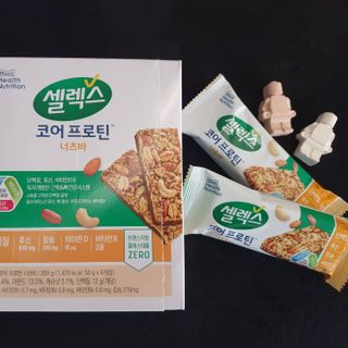 셀렉스스포츠 셀렉스 코어 프로틴 너츠바 50g 6개입 + Slim 25 스타터키트 — 5점을 준 리뷰어가 2021년 6월 올린 사용 사진