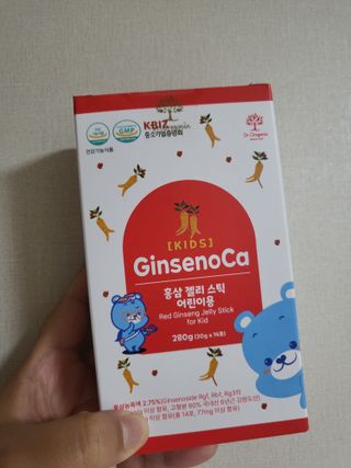 (주)닥터오레고닌 진세노카 키즈 홍삼젤리스틱 — 5점을 준 리뷰어가 2023년 8월 올린 사용 사진