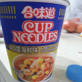 NISSIN 닛신 컵누들  4종 - 씨푸드오리지날, 씨푸드 스파이시, 씨푸드 커리, 씨푸드 XO소스 — 5점을 준 리뷰어가 2021년 12월 올린 사용 사진