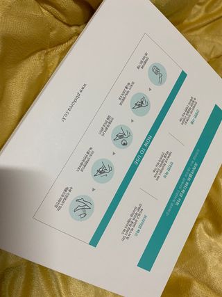 피비에스코리아 [오마이셀프] 셀프왁싱키트 — 5점을 준 리뷰어가 2021년 11월 올린 사용 사진