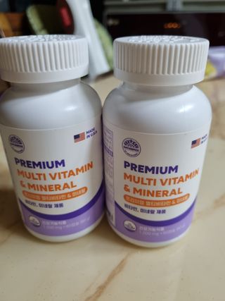 서울약사신협 네이처픽_멀티비타민&미네랄_1,000mg x 120캡슐 — 5점을 준 리뷰어가 2021년 9월 올린 사용 사진