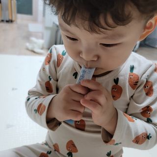 [이뮤니티플러스]우리아이 면역오키, 건강오키 _ 키즈오키 더진한꿀배도라지청 10포 1box — 5점을 준 리뷰어가 2022년 1월 올린 사용 사진