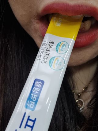 지바이오렉스 셀프면역생활 아연 영양제 액상형1+1 — 5점을 준 리뷰어가 2022년 1월 올린 사용 사진
